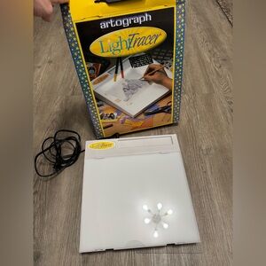 Artograph LightTracer Light Box Tracing Table 10x12” Illuminated Drawing Board